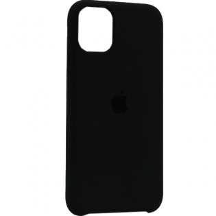 Чехол-накладка силиконовый Silicone Case для iPhone 11 (6.1") Черный