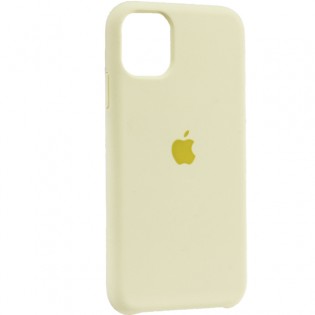 Чехол-накладка силиконовый Silicone Case для iPhone 11 (6.1") Лимонный