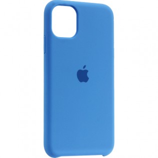 Чехол-накладка силиконовый Silicone Case для iPhone 11 (6.1") Синий