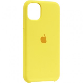 Чехол-накладка силиконовый Silicone Case для iPhone 11 (6.1") Желтый