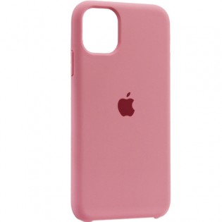 Чехол-накладка силиконовый Silicone Case для iPhone 11 (6.1") Светло-розовый