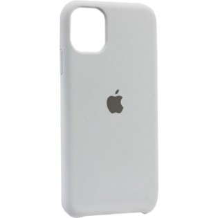 Чехол-накладка силиконовый Silicone Case для iPhone 11 (6.1") Белый