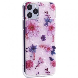  Чехол-накладка пластиковый Fashion Case для iPhone 11 Pro (5.8") с силиконовыми бортами Розовый вид №4