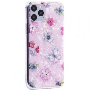 Чехол-накладка пластиковый Fashion Case для iPhone 11 Pro (5.8") с силиконовыми бортами Розовый вид №5