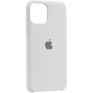 Чехол-накладка силиконовый Silicone Case для iPhone 11 Pro (5.8") White Белый