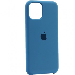 Чехол-накладка силиконовый Silicone Case для iPhone 11 Pro (5.8") Blue twilight Синие сумерки