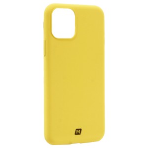 Чехол-накладка силикон Momax Silky & Soft Silicone Case для iPhone 11 Pro (5.8") Желтый
