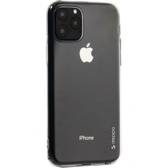 Чехол-накладка силикон Deppa Gel Case D-87222 для iPhone 11 Pro (5.8") 1.0мм Прозрачный