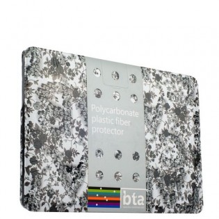 Защитный чехол-накладка BTA-Workshop для Apple MacBook Pro 13 вид 3 (цветы)