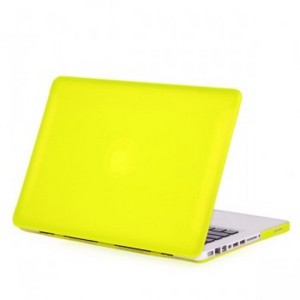 Защитный чехол-накладка BTA-Workshop для Apple MacBook Pro 13 матовая желтая