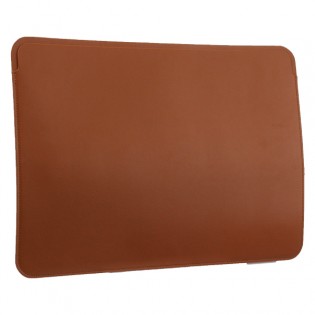 Защитный чехол-конверт COTEetCI Leather (MB1019-BR) PU Ultea-thin Case для Apple MacBook New Pro 15" Коричневый
