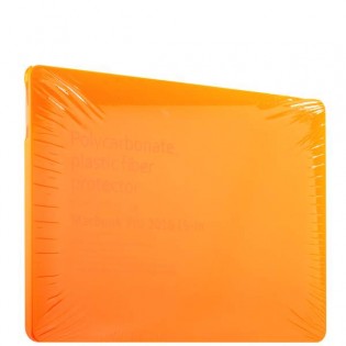 Защитный чехол-накладка BTA-Workshop для Apple MacBook Pro 15" Touch Bar (2016г.) матовая оранжевая