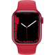 Apple Watch Series 7 41mm Red (красный) со спортивным ремешком красного цвета