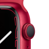 Apple Watch Series 7 45mm Red (красный) со спортивным ремешком красного цвета Ростест