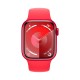Apple Watch Series 9 45mm (PRODUCT) Red Aluminium (красный) со спортивным ремешком красного цвета "PRODUCT (RED)" S/M/L