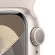 Apple Watch Series 9 41mm Starlight Aluminium (сияющая звезда / белый) со спортивным ремешком цвета "сияющая звезда" S/M/L