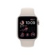 Apple Watch Series SE-2 (2022) 40mm Starlight (сияющая звезда / белый) со спортивным ремешком цвета "сияющая звезда"