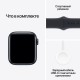 Apple Watch Series SE-2 (2023) 40mm Midnight (тёмная ночь / черный) со спортивным силиконовым ремешком цвета "тёмная ночь" S/M/L