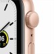 Apple Watch Series SE 44mm Gold (золотой) со спортивным ремешком цвета "розовый песок"