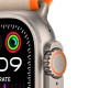Apple Watch Ultra 2 GPS + Cellular 49mm Titanium (титановый корпус) с ремешком Trail оранжевого / бежевого цвета S/M/L