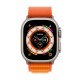 Apple Watch Ultra GPS + Cellular 49mm Titanium (титановый корпус) с ремешком Alpine оранжевого цвета
