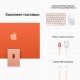Apple iMac 24" Retina 4,5K 2021 (M1 8C-CPU, 8C-GPU, 8 Гб / 256 Гб SSD, оранжевый) Z132000BK