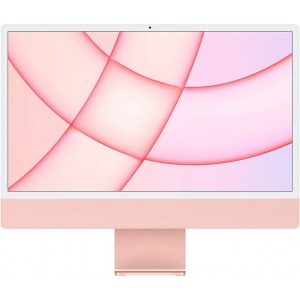 Apple iMac 24" Retina 4,5K 2021 (M1 8C-CPU, 7C-GPU, 8 Гб / 256 Гб SSD, розовый) MJVA3