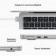 Apple MacBook Air 13" M2 2022 (10C GPU, 8 ГБ / 512 ГБ SSD) Silver (серебристый) MLY03
